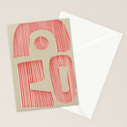 Modern Geometric Shapes Stationery Card Gallery Image 2