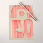 Modern Geometric Shapes Wrapping Paper Gallery Image 1