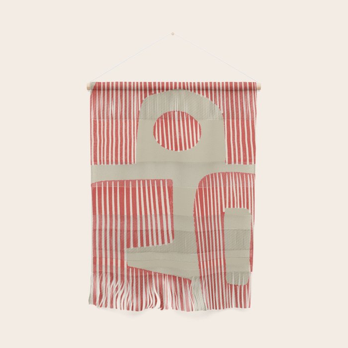 Modern Geometric Shapes Wall Hanging Gallery Image 1