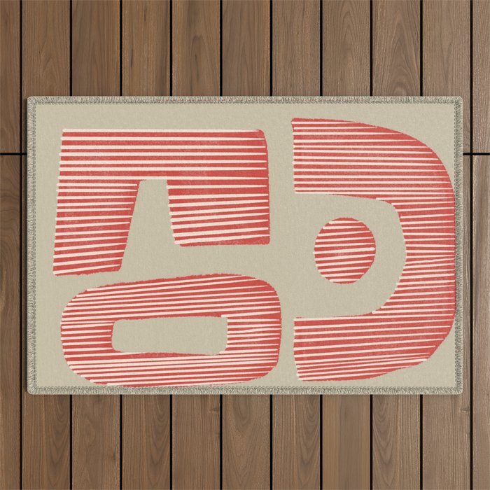 Modern Geometric Shapes Outdoor Rug Gallery Image 1