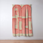 Modern Geometric Shapes Window Curtain Gallery Image 3