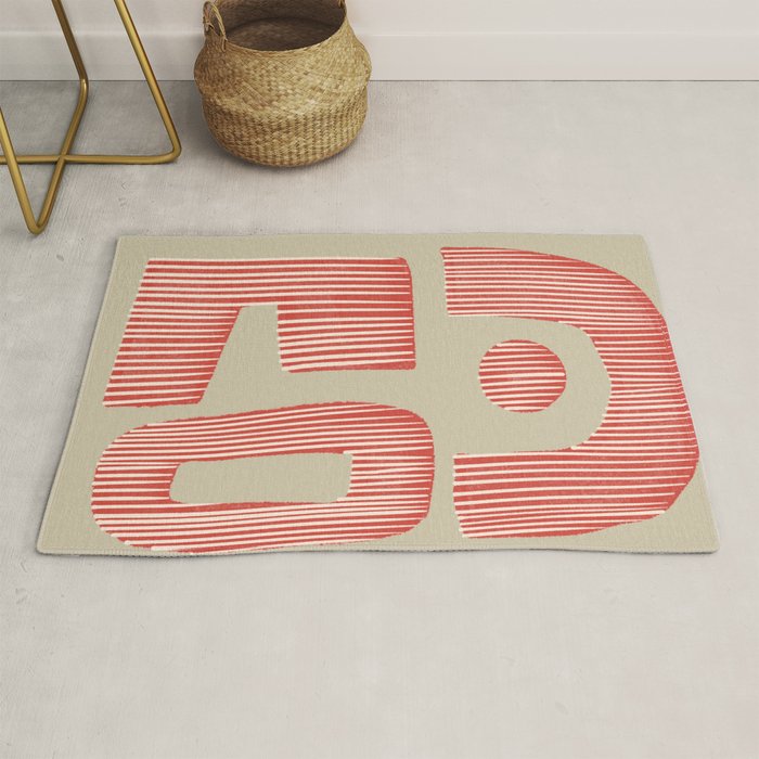 Modern Geometric Shapes Rug Gallery Image 1