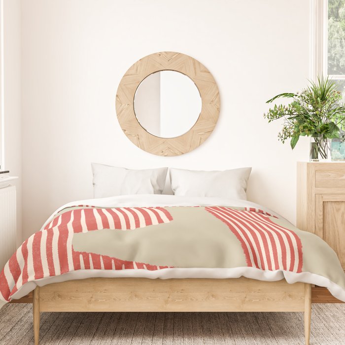 Modern Geometric Shapes Duvet Cover Gallery Image 3