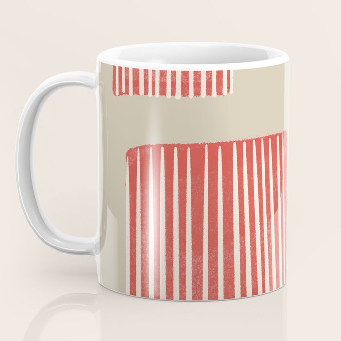 Modern Geometric Shapes Coffee Mug Gallery Image 3