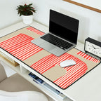 Modern Geometric Shapes Desk Mat Gallery Image 2