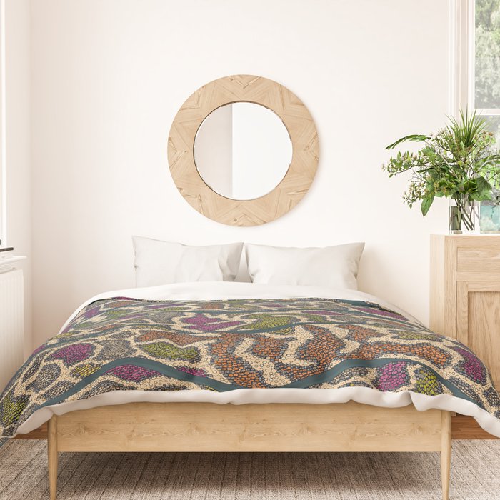 boa wave Duvet Cover Gallery Image 3