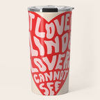 LOVERS CANNOT SEE Travel Mug Gallery Image 1