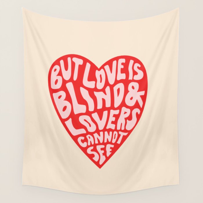 LOVERS CANNOT SEE Wall Tapestry Gallery Image 4