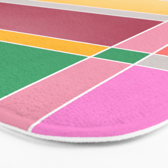 Minimal Geometric Abstraction 71 Bath Mat Gallery Image 3