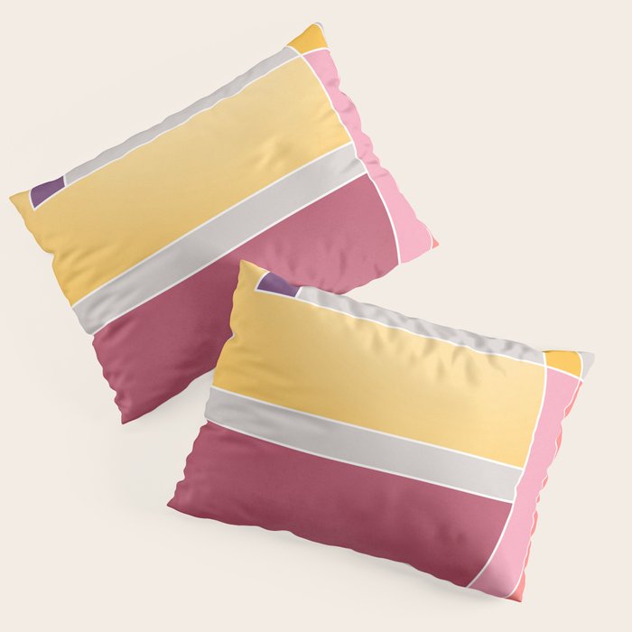 Minimal Geometric Abstraction 71 Pillow Sham Gallery Image 1
