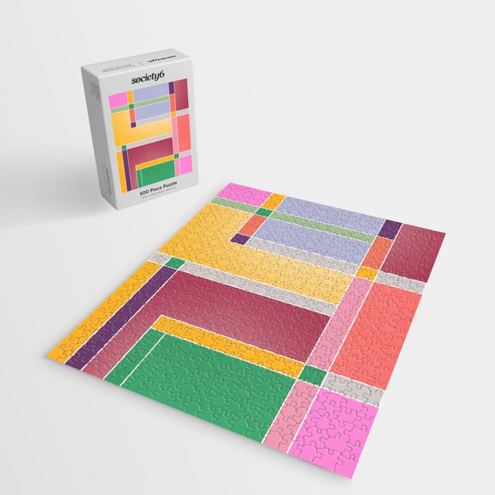 Minimal Geometric Abstraction 71 Jigsaw Puzzle Gallery Image 2
