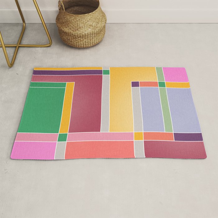 Minimal Geometric Abstraction 71 Rug Gallery Image 1