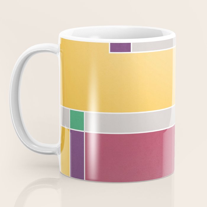 Minimal Geometric Abstraction 71 Coffee Mug Gallery Image 3