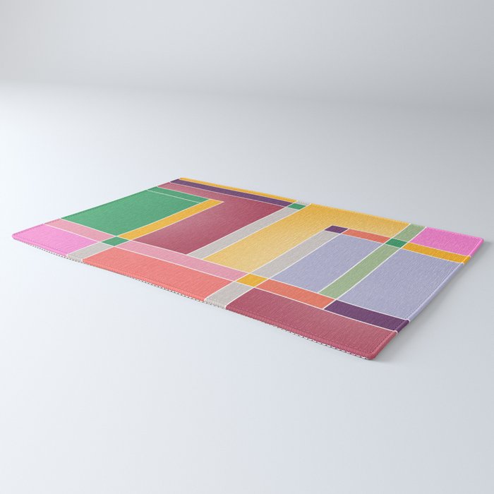 Minimal Geometric Abstraction 71 Rug Gallery Image 3