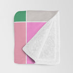 Minimal Geometric Abstraction 71 Throw Blanket Gallery Image 3