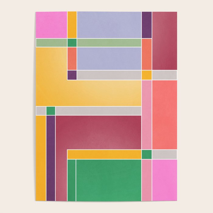 Minimal Geometric Abstraction 71 Poster Gallery Image 4