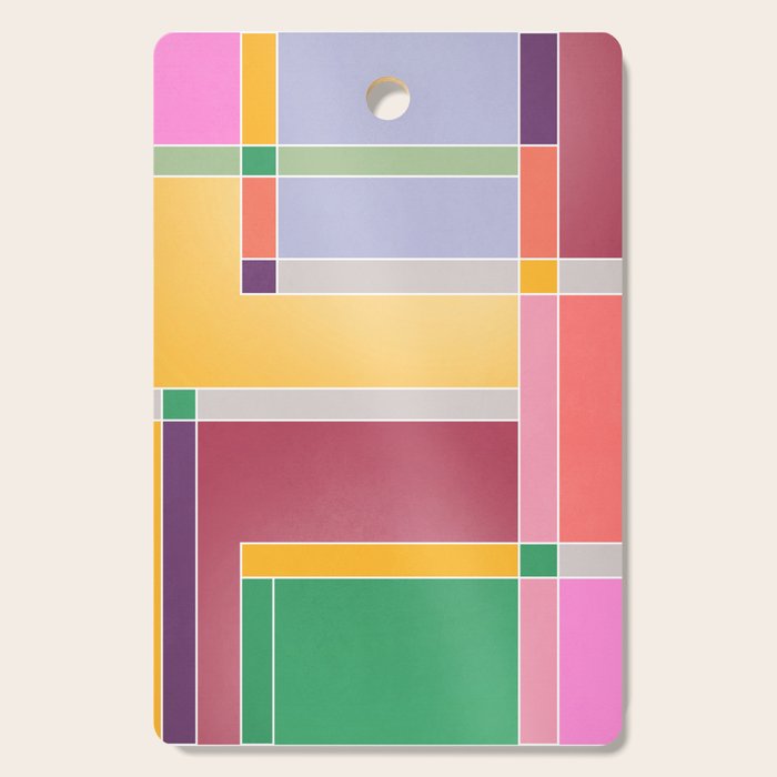 Minimal Geometric Abstraction 71 Cutting Board Gallery Image 1