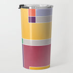 Minimal Geometric Abstraction 71 Travel Mug Gallery Image 3