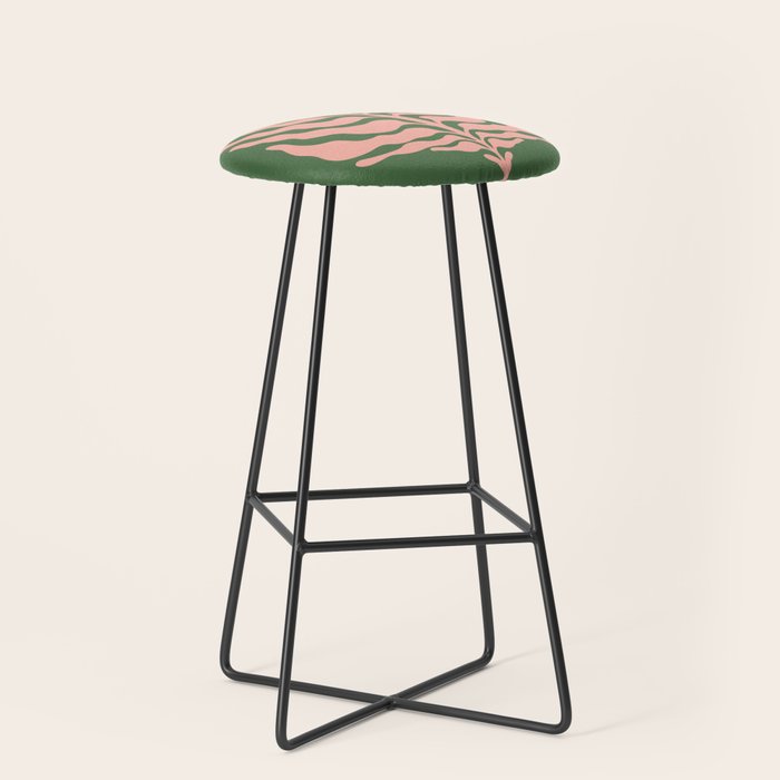 Cosmos: Matisse Leaf | Color Series I Stool Gallery Image 1