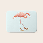FANCY FLAMINGO Bath Mat Gallery Image 1