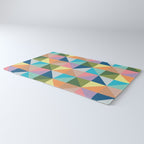 Pastel triangles Rug Gallery Image 3