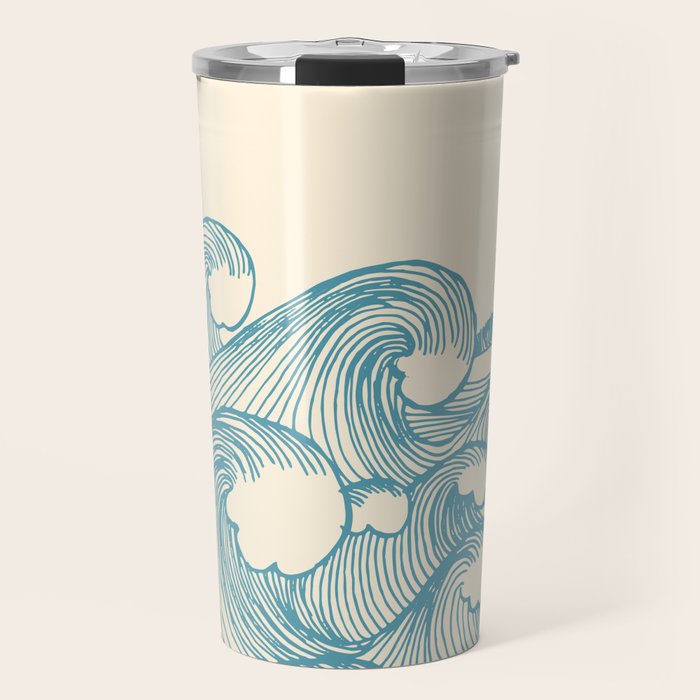 Waves Travel Mug Gallery Image 1
