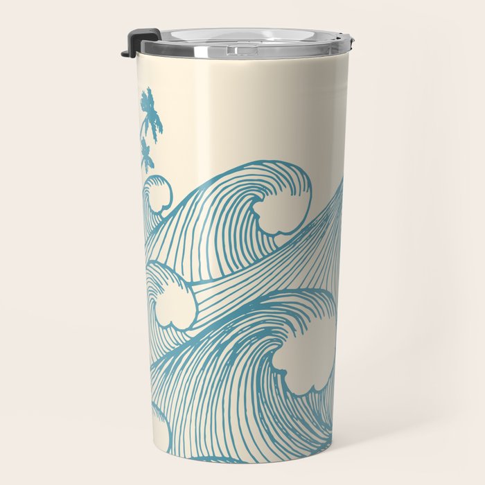Waves Travel Mug Gallery Image 3
