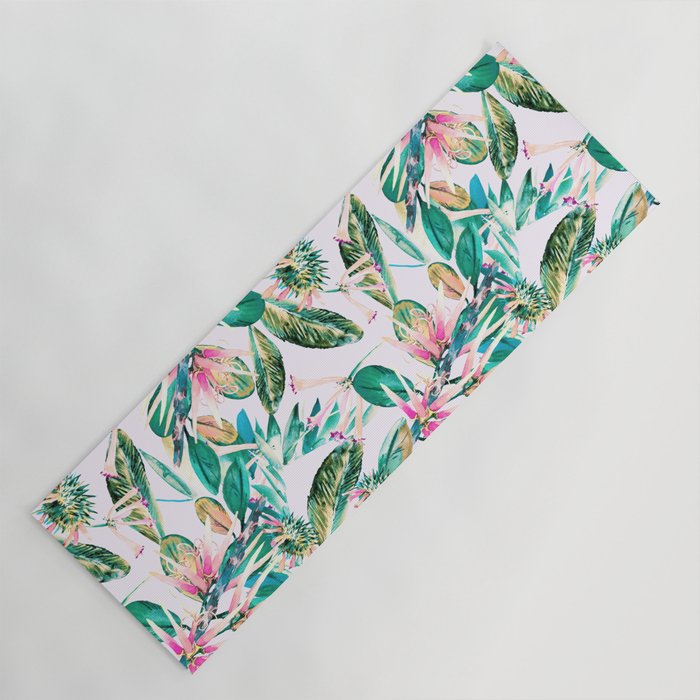Abstract of exotic nature I Yoga Mat Gallery Image 1