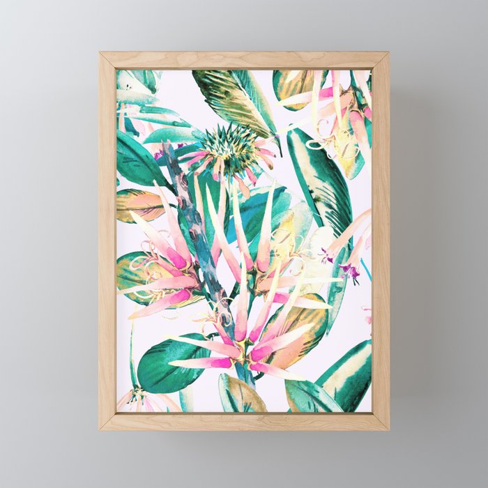 Abstract of exotic nature I Mini Art Print Gallery Image 1