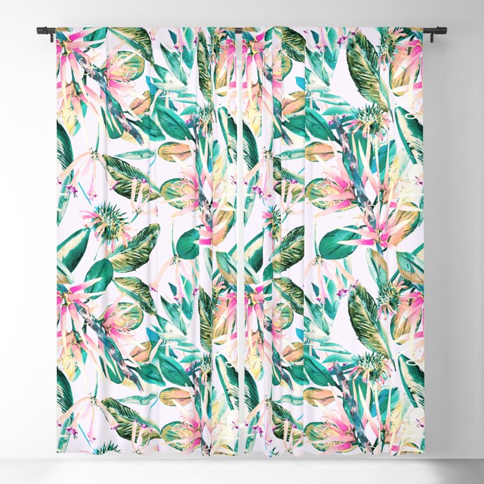 Abstract of exotic nature I Window Curtain Gallery Image 5