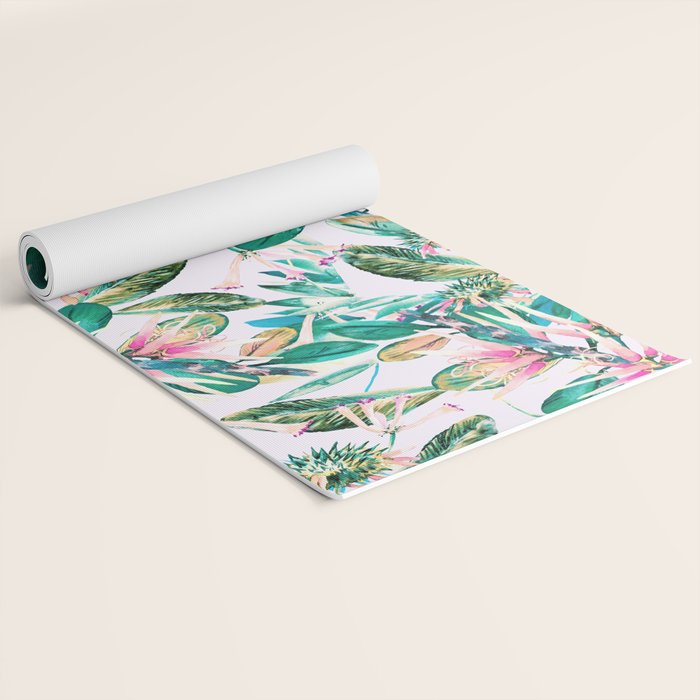 Abstract of exotic nature I Yoga Mat Gallery Image 2