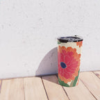 Red Zinnias Travel Mug Gallery Image 4