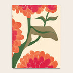 Red Zinnias Notebook Gallery Image 4