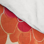 Red Zinnias Comforter Gallery Image 4