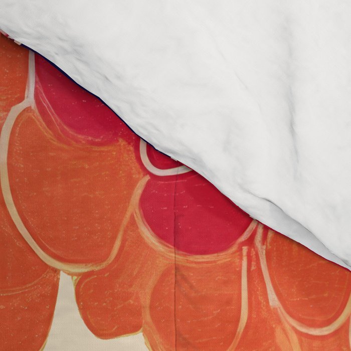 Red Zinnias Comforter Gallery Image 4