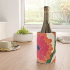 Red Zinnias Wine Chiller Gallery Image 4