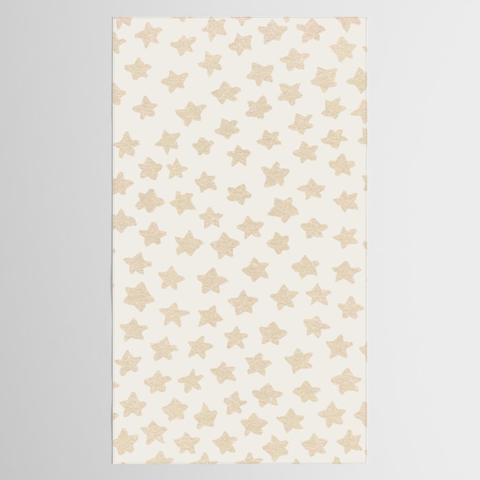Gold Stars Pattern Tablecloth Gallery Image 2
