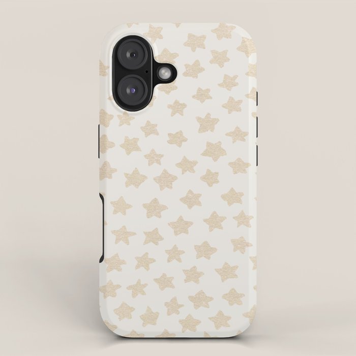 Gold Stars Pattern iPhone Case Gallery Image 1