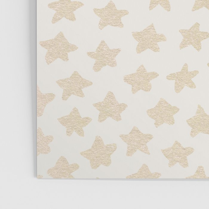 Gold Stars Pattern Poster Gallery Image 3