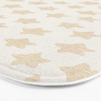 Gold Stars Pattern Bath Mat Gallery Image 3
