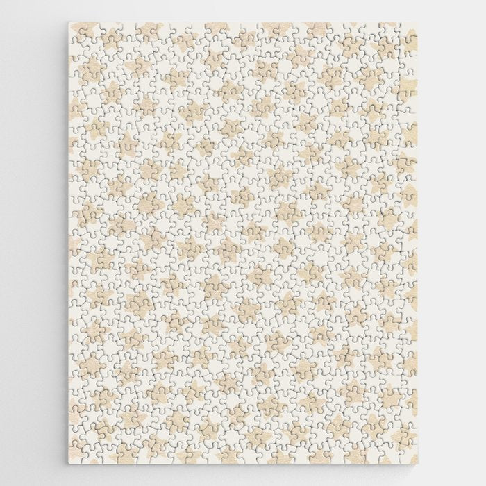 Gold Stars Pattern Jigsaw Puzzle Gallery Image 1