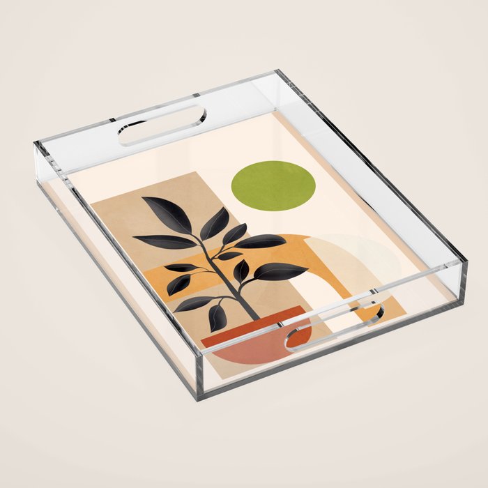 Soft Shapes XXI Acrylic Tray Gallery Image 1
