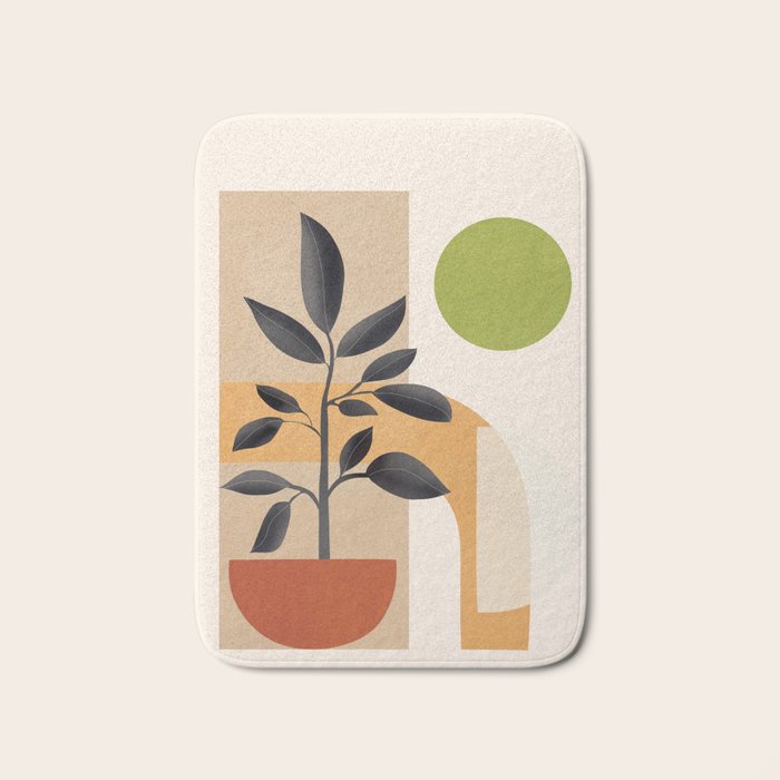 Soft Shapes XXI Bath Mat Gallery Image 1