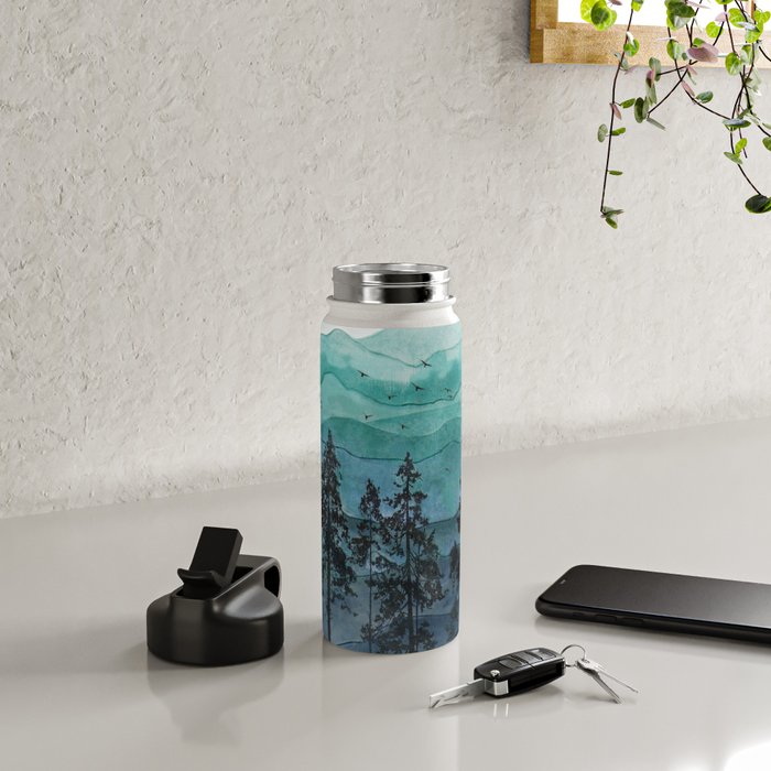 Mountains II Water Bottle Gallery Image 5