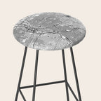 Denver White Map Stool Gallery Image 2