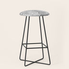 Denver White Map Stool Gallery Image 1