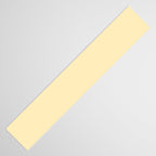 Lemon Honey Creme Pale Soft Yellow Solid Matte Colour Blocks Table Runner Gallery Image 3
