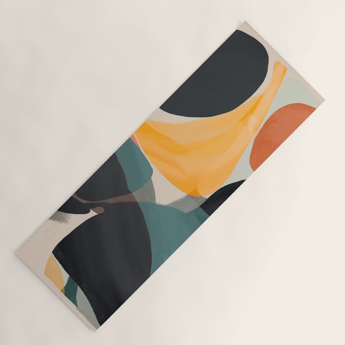 Modern Abstract Art 143 Yoga Mat Gallery Image 1