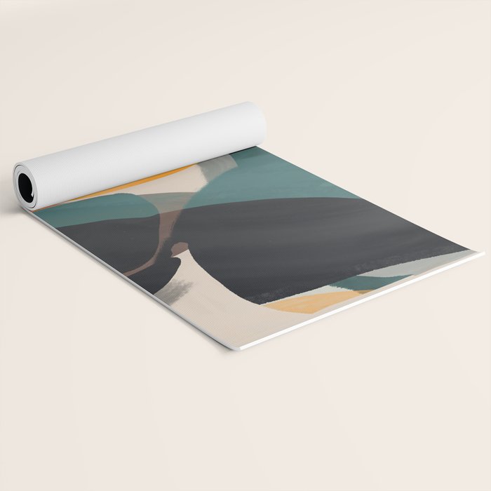 Modern Abstract Art 143 Yoga Mat Gallery Image 2