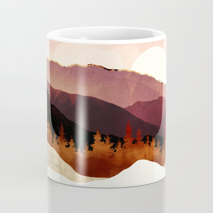 Rose Mountain Reflection Coffee Mug Gallery Image 4